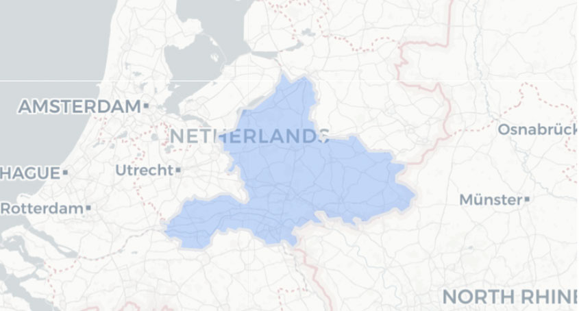 Bekijk gemeenten in de provincie Gelderland